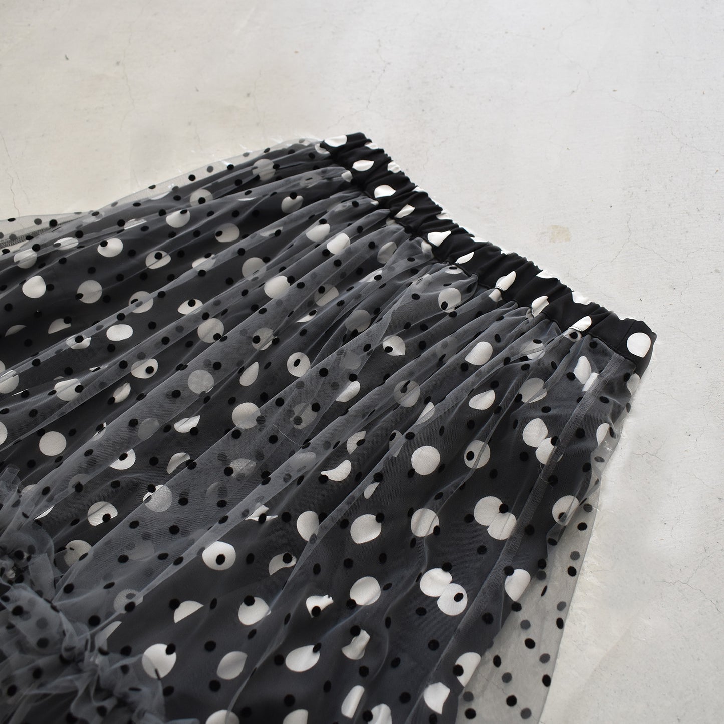 【sandy】レイヤードギャザースカート