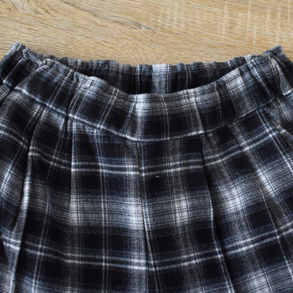 【tee-up】タックワイドパンツ