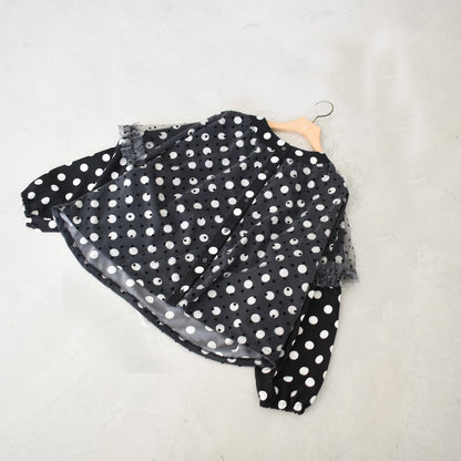 【sandy】レイヤードドルマンブラウス