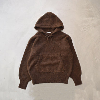 【gleam】ニットルーズフーディ