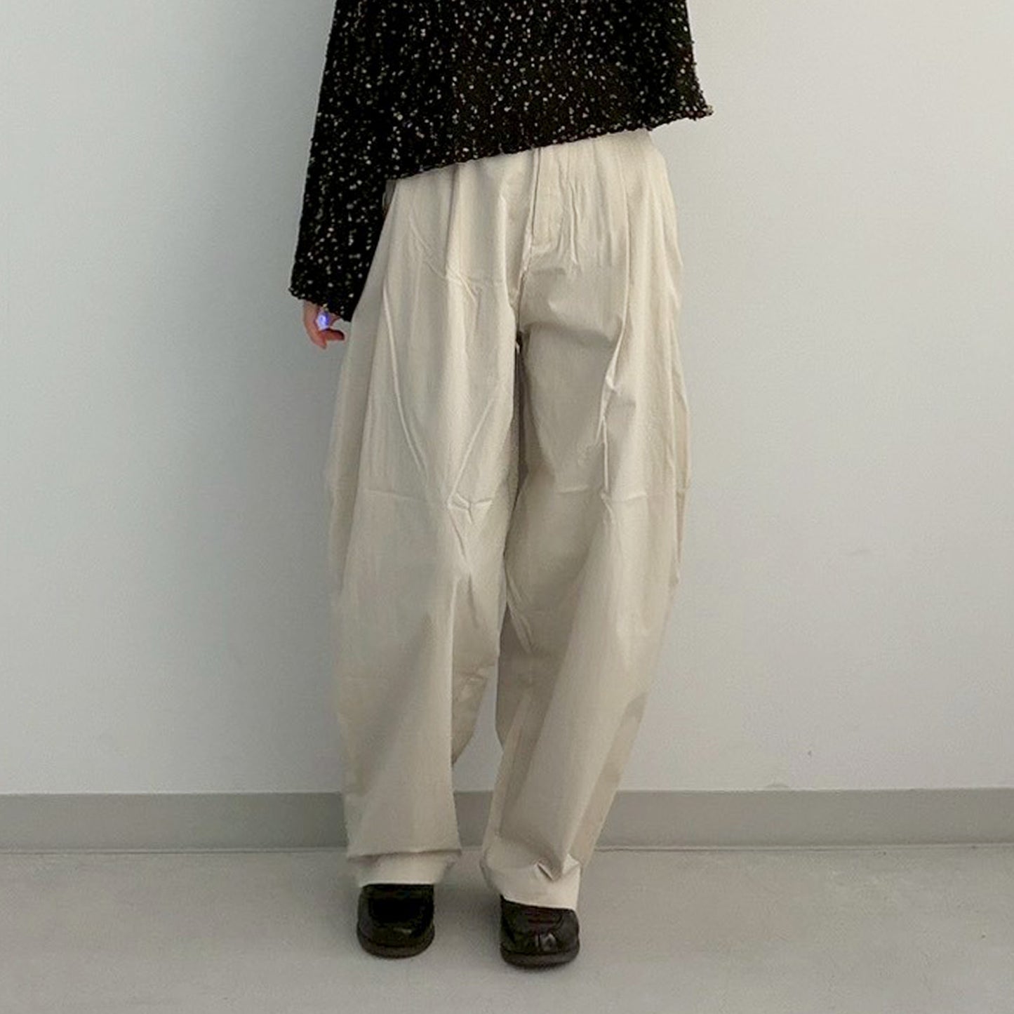 【TEEUP】 2タックパンツ