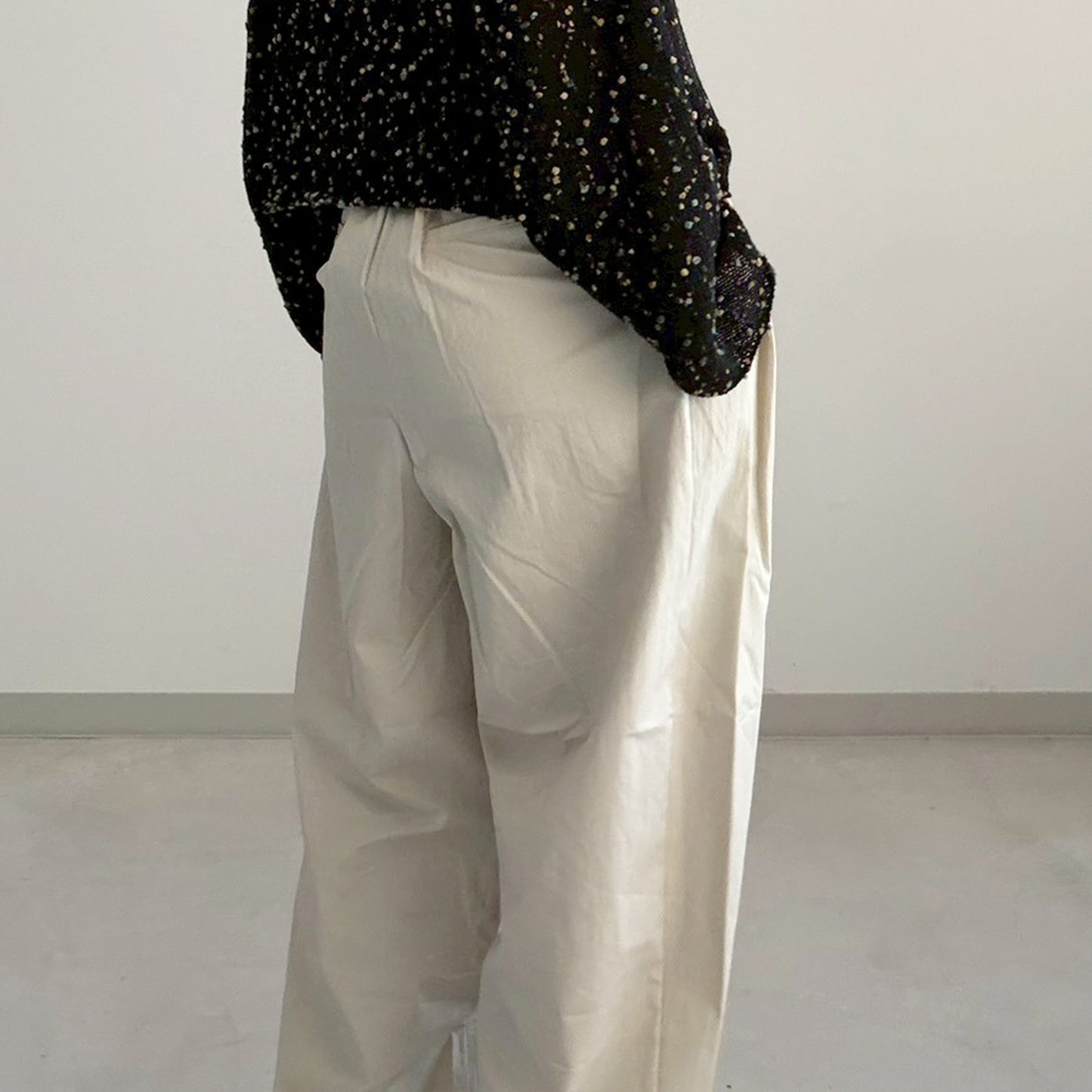 【TEEUP】 2タックパンツ