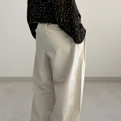 【TEEUP】 2タックパンツ