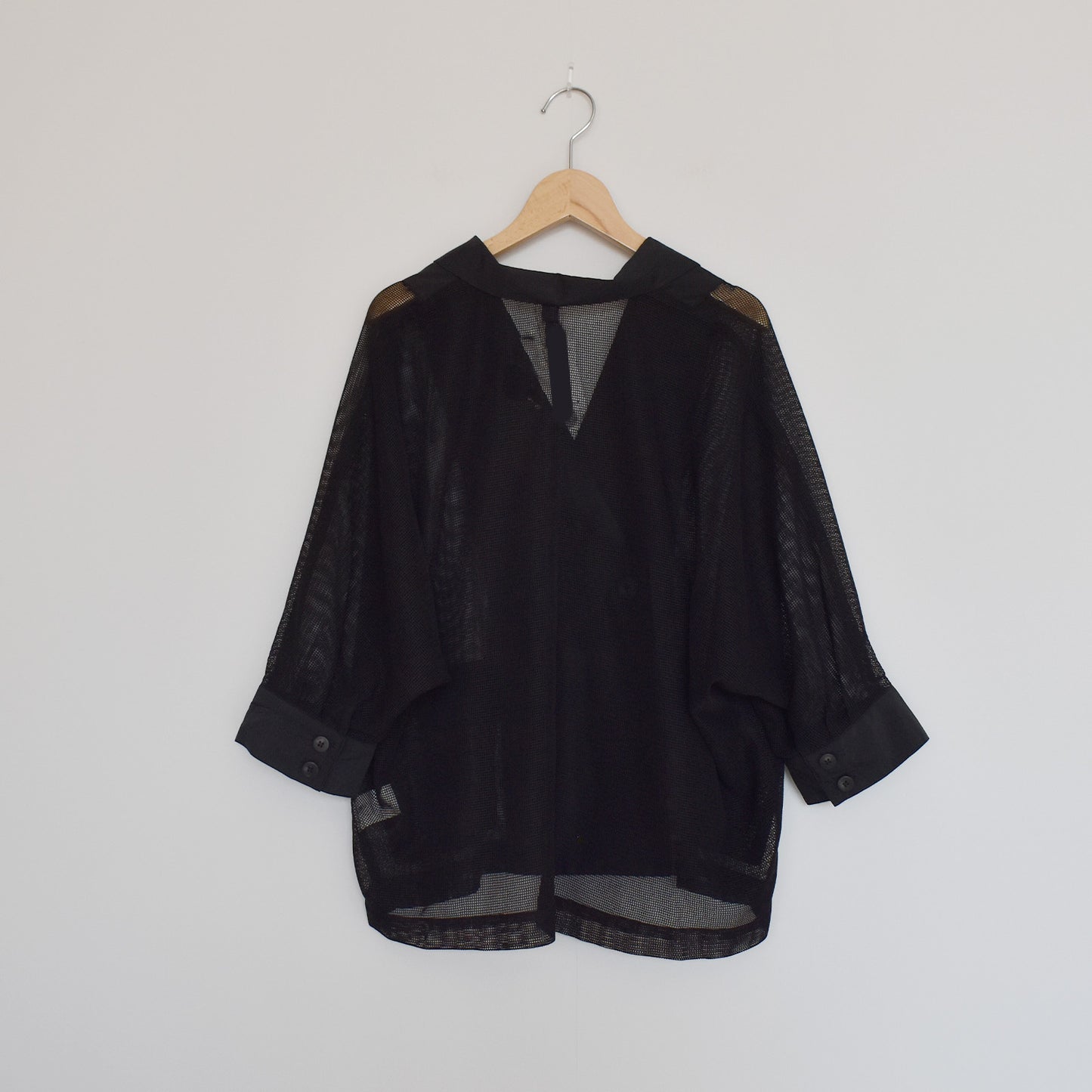 【urban hymns】メッシュ切替ドルマンジャケット