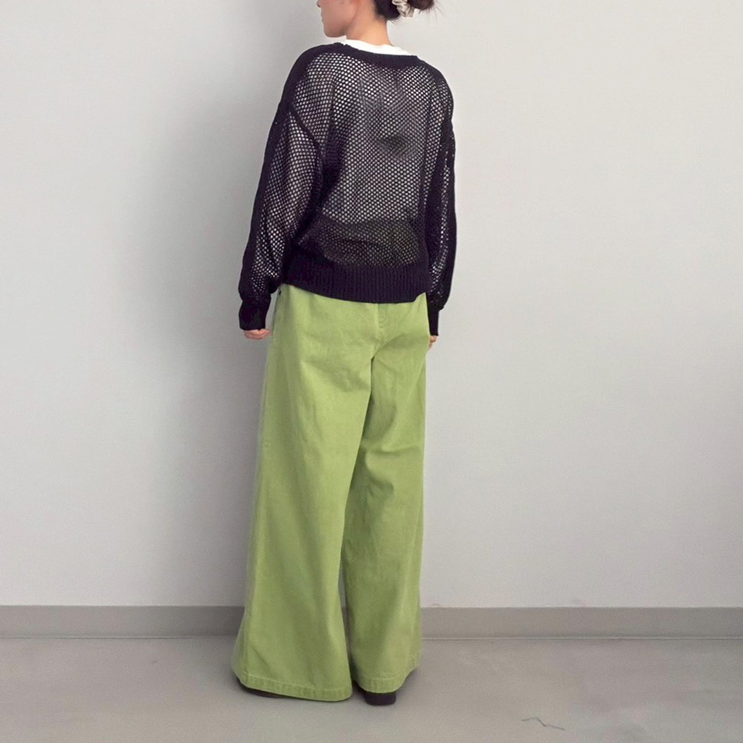 【Zampa Style】2タックイージーワイドパンツ