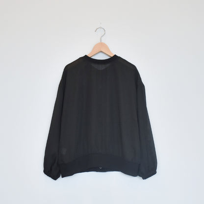 【tee-up】ドット釦テレコカーディガン