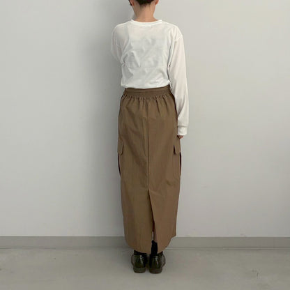 【TEEUP】カーゴラップライトスカート