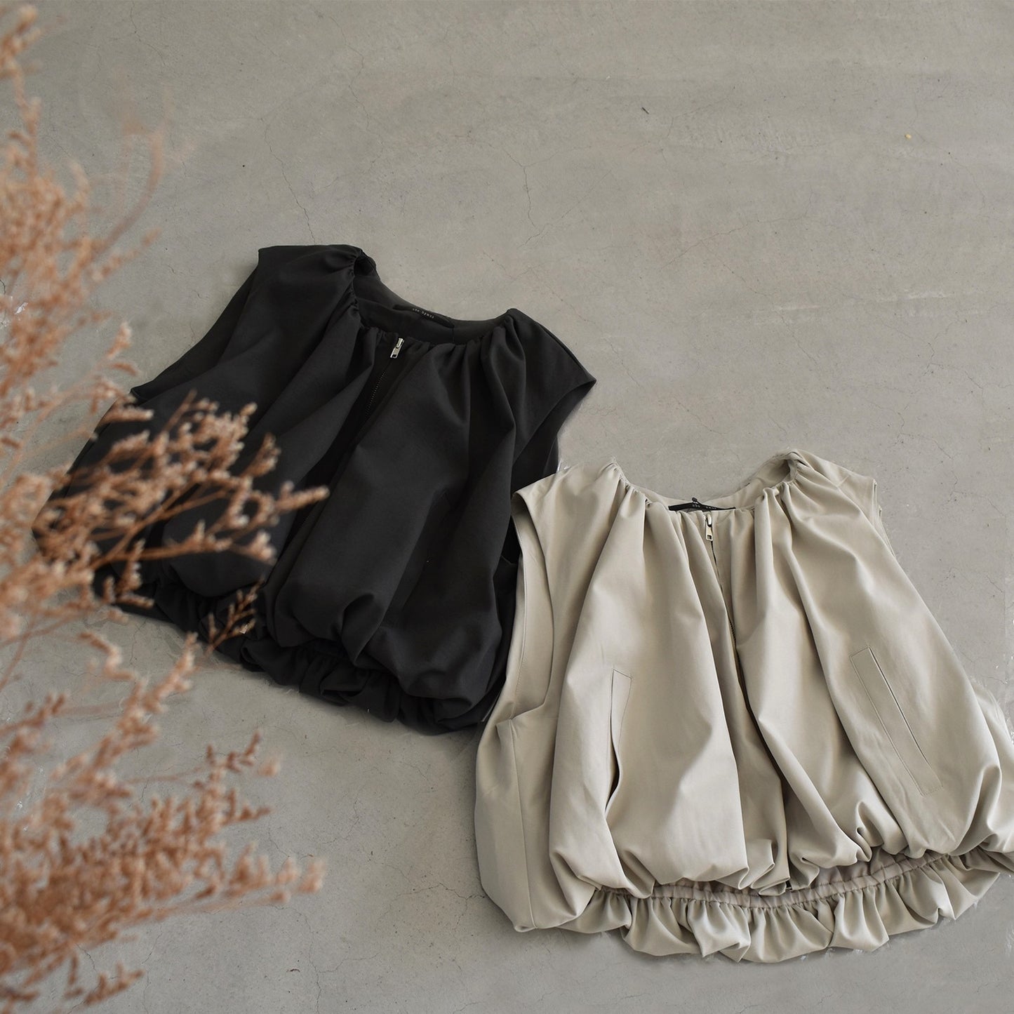 【urban hymns】バルーン前後差ベスト