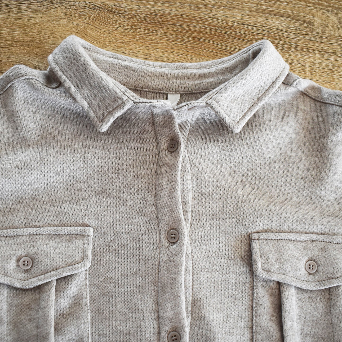 【Lupilien】ダブルフェイスシャツ