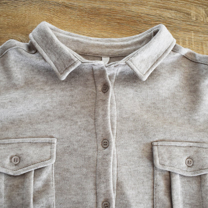 【Lupilien】ダブルフェイスシャツ