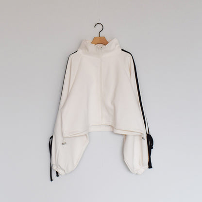 【Fun Fashion Future】リボンライントラックジャケット