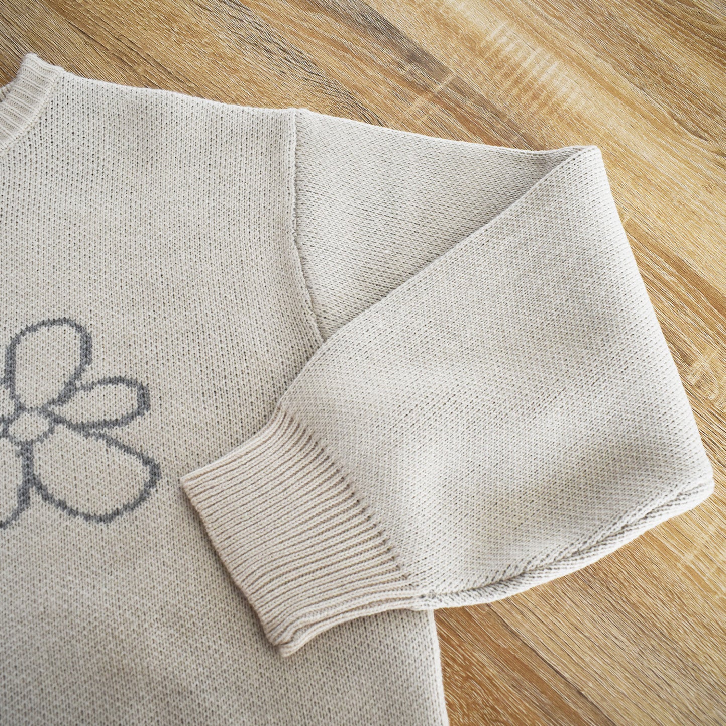 【gleam】フラワージャガードBIGプルオーバー