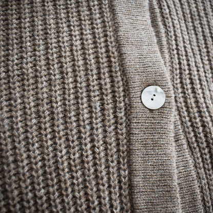 【gleam】衿付きルーズカーデ