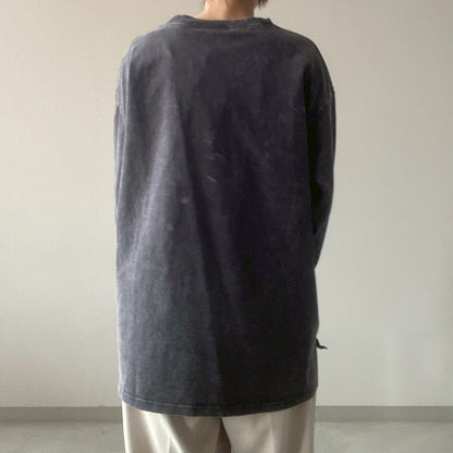 【KAKELA＆TRANQUIL】プリントロングクルー