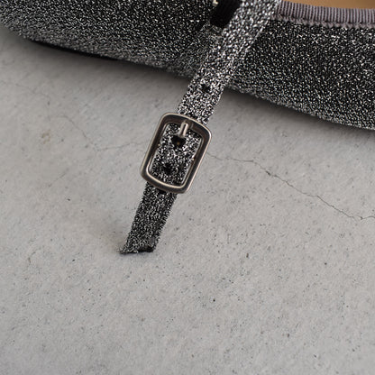 【minia】ストラップ付バレエシューズ