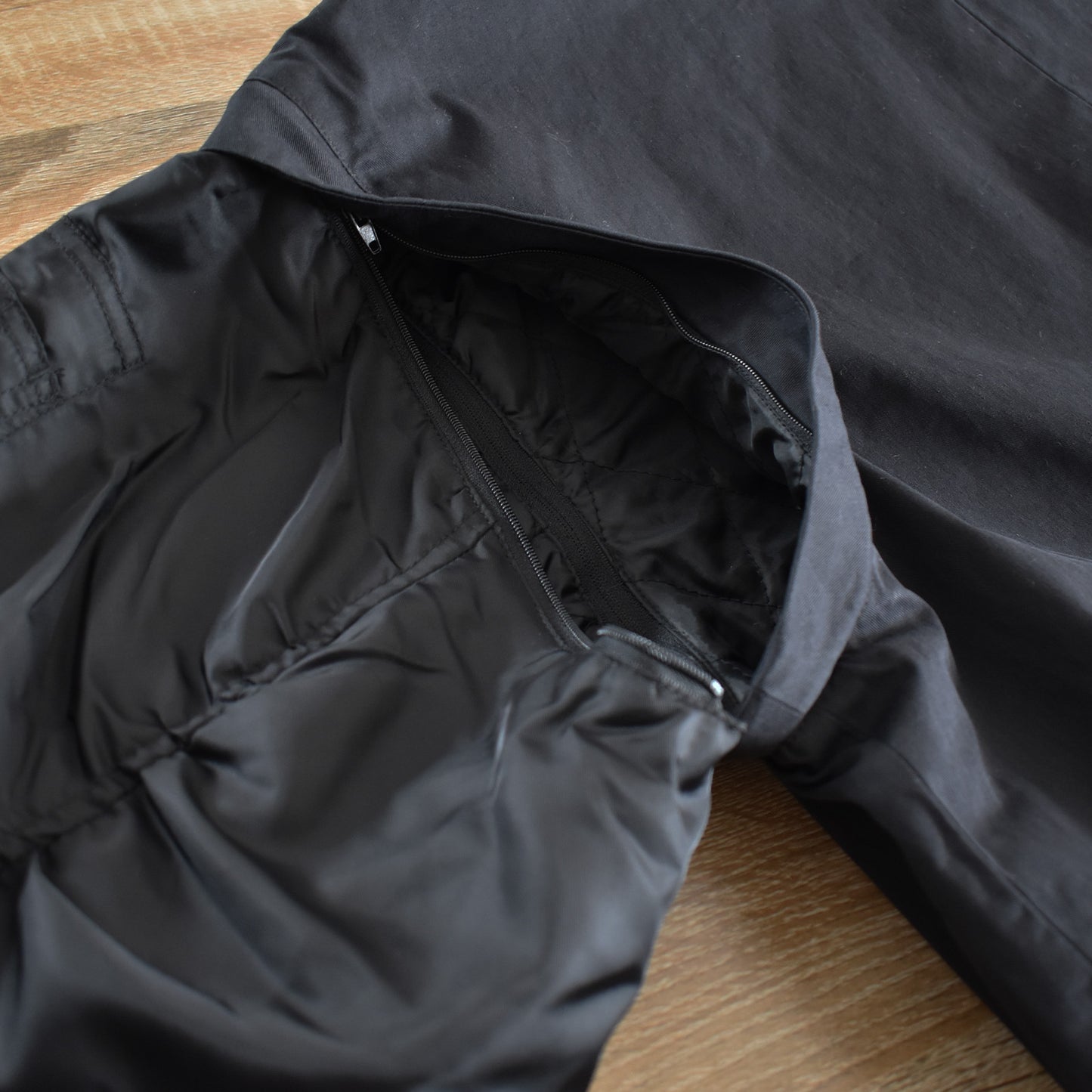 【urban hymns】MA-1スリーブビッグカラーコート