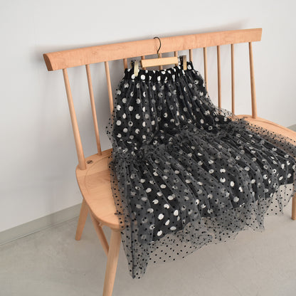 【sandy】レイヤードギャザースカート