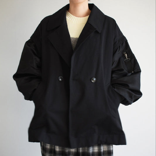 【urban hymns】MA-1スリーブビッグカラーコート