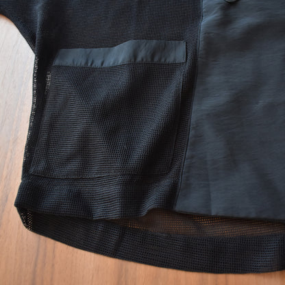 【urban hymns】メッシュ切替ドルマンジャケット