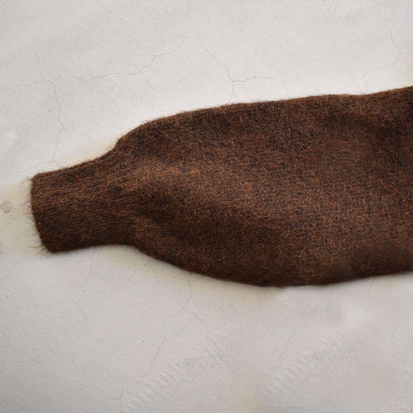 【gleam】ニットルーズフーディ