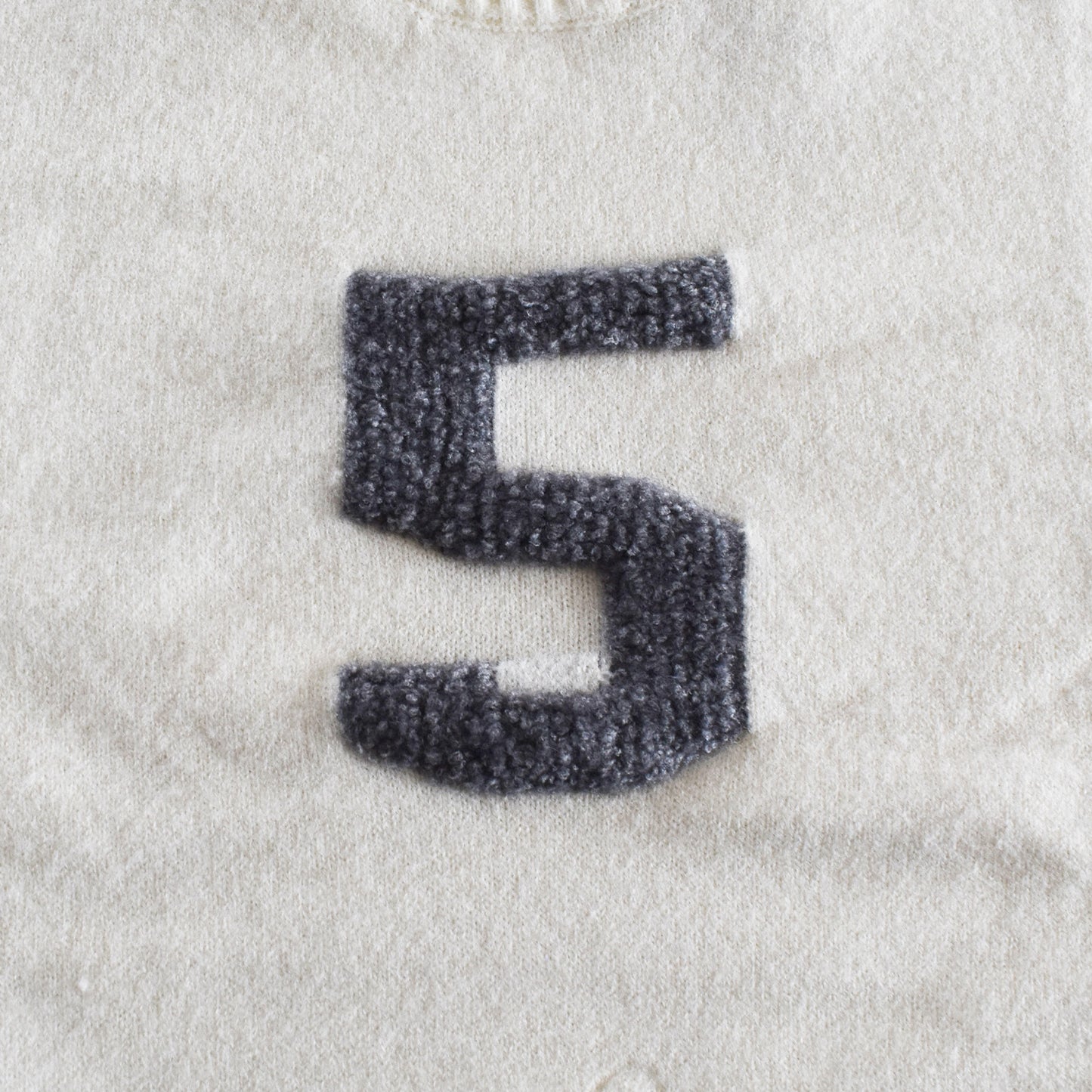 【organic】ジャガードナンバーロゴショートプルオーバー