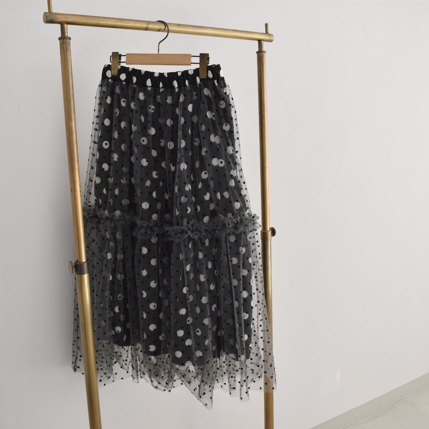 【sandy】レイヤードギャザースカート