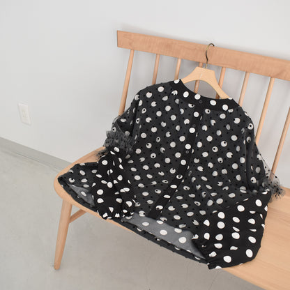 【sandy】レイヤードドルマンブラウス