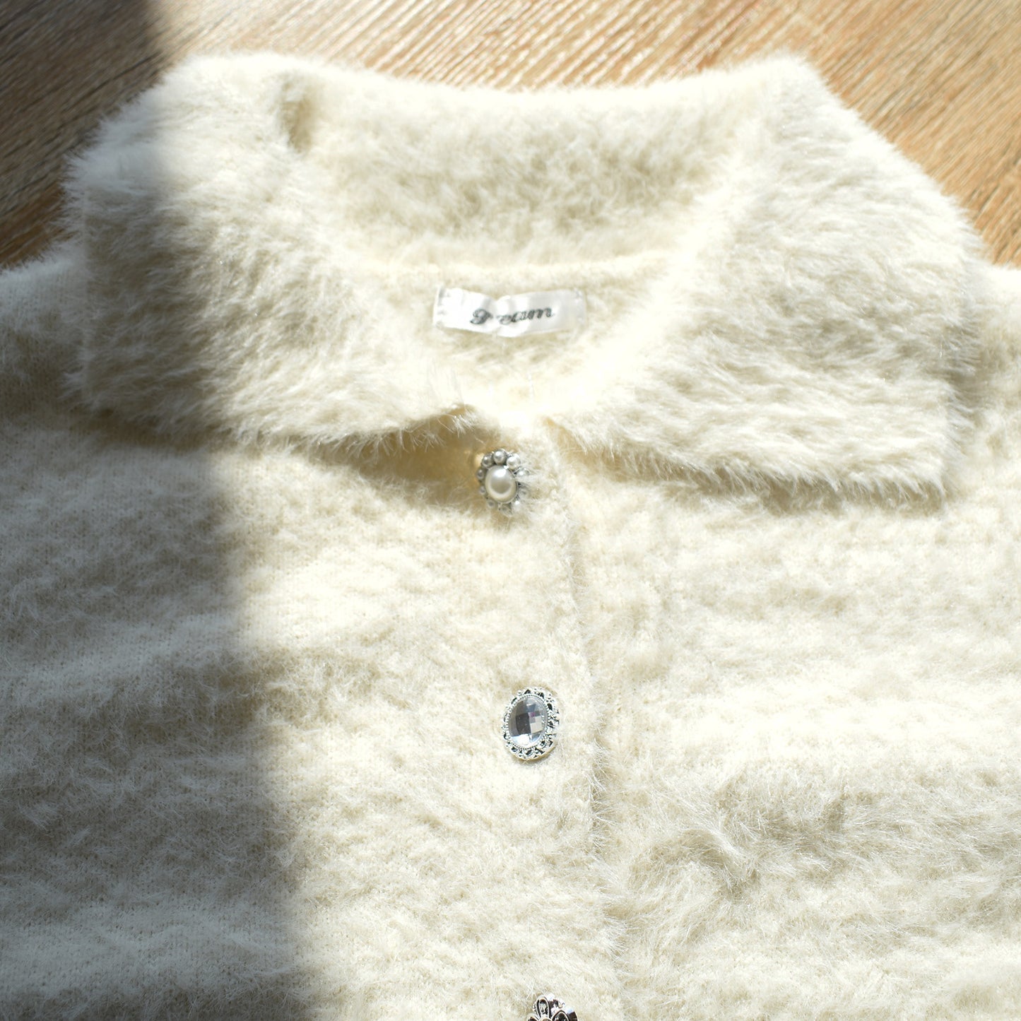 【gleam】多釦衿付きカーディガン