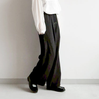 【Fun Fashion Future】タックイージーパンツ