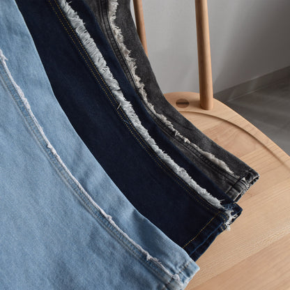 【Fun Fashion Future】サイドフリンジワイドパンツ