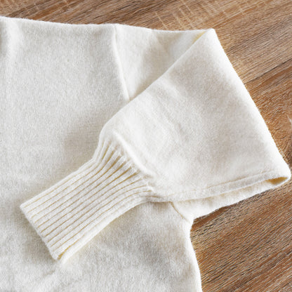 【organic】ジャガードナンバーロゴショートプルオーバー