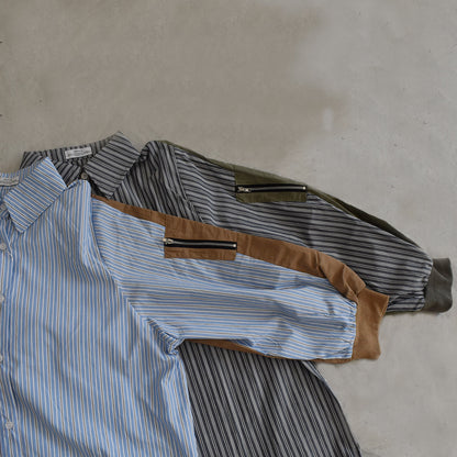 【GENTIL】リメイク風シャツ