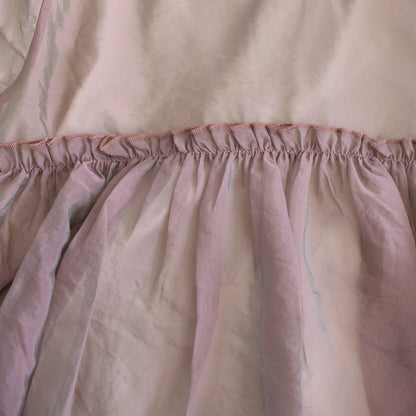 【gleam】フルボリュームオーガンジー重ねプルオーバー