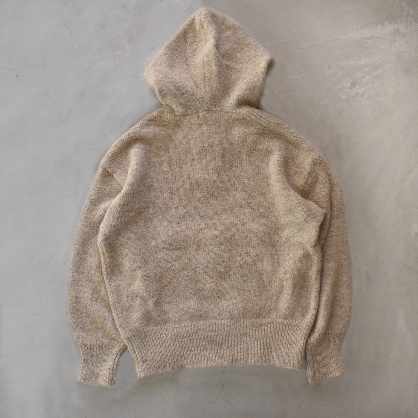 【gleam】ニットルーズフーディ