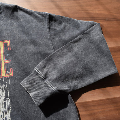 【KAKELA＆TRANQUIL】プリントロングクルー