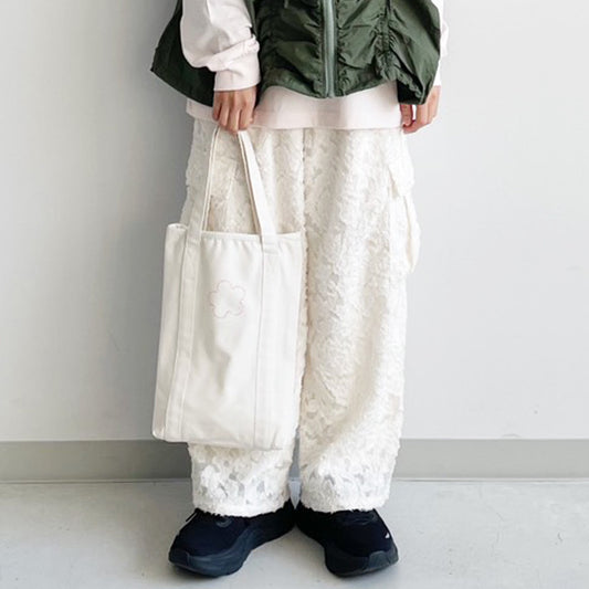 【urban　hymns】ジャガードストレートカーゴパンツ