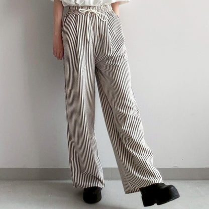 【Fun Fashion Future】タックイージーパンツ
