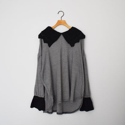 【Lupilien】レースカラーカットプルオーバー