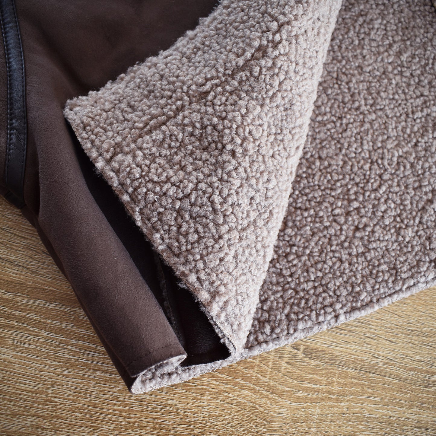 【Cotopone】ショート丈ムートンジャケット