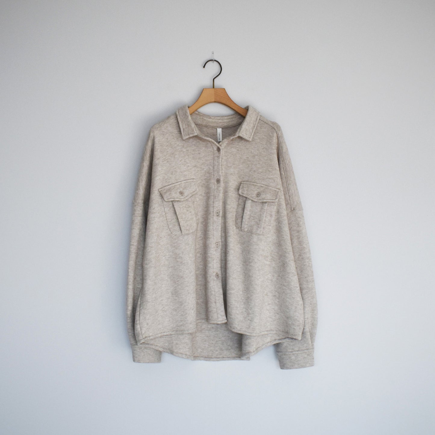 【Lupilien】ダブルフェイスシャツ