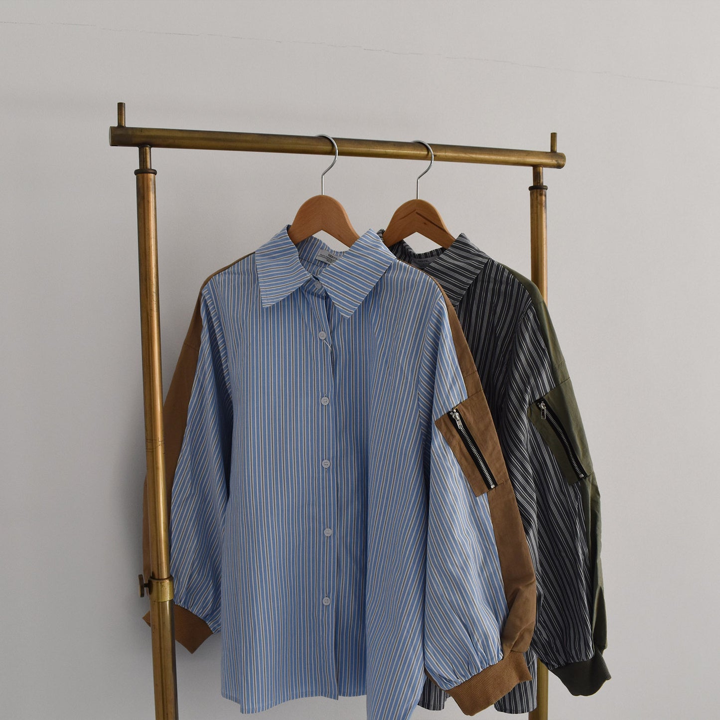 【GENTIL】リメイク風シャツ