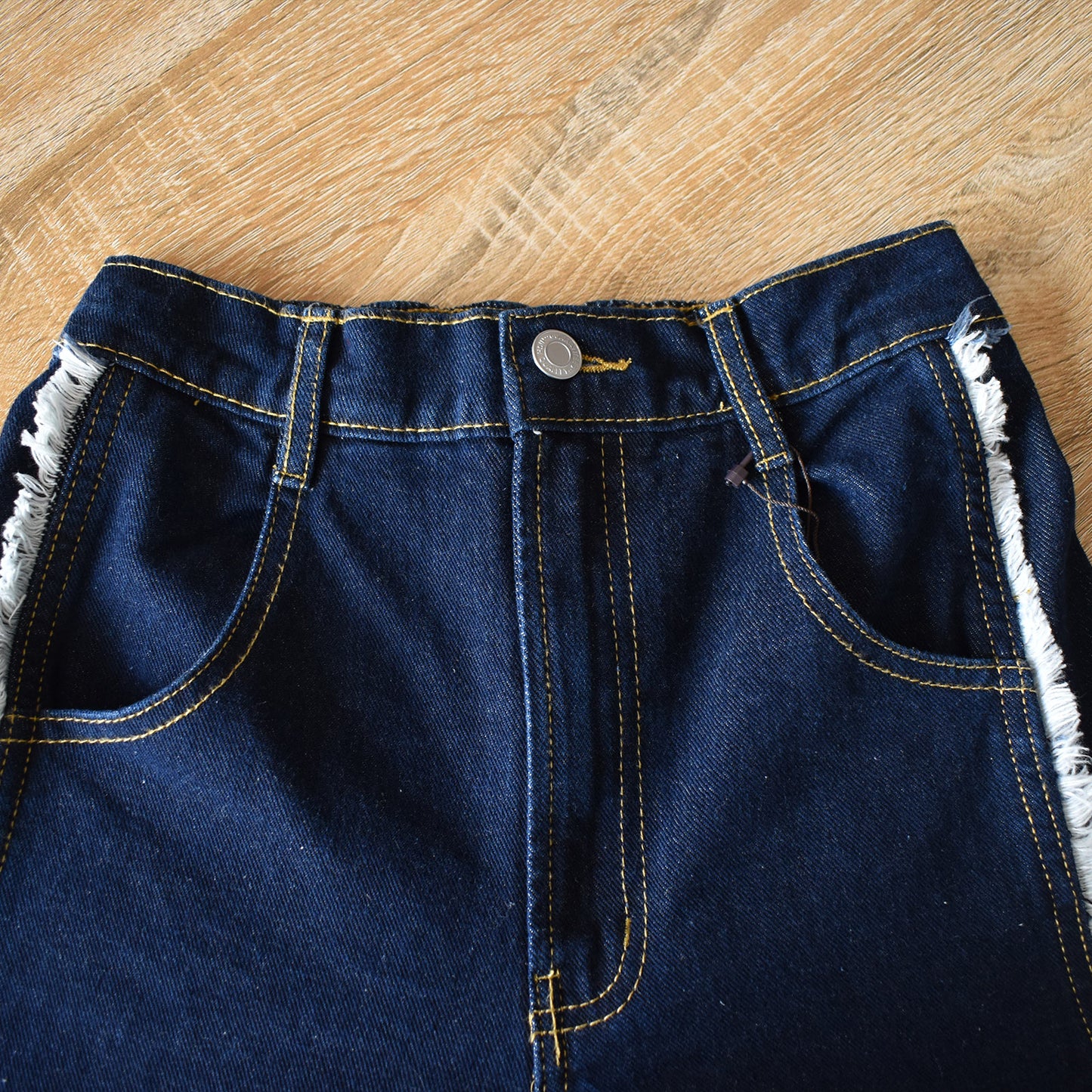 【Fun Fashion Future】サイドフリンジワイドパンツ