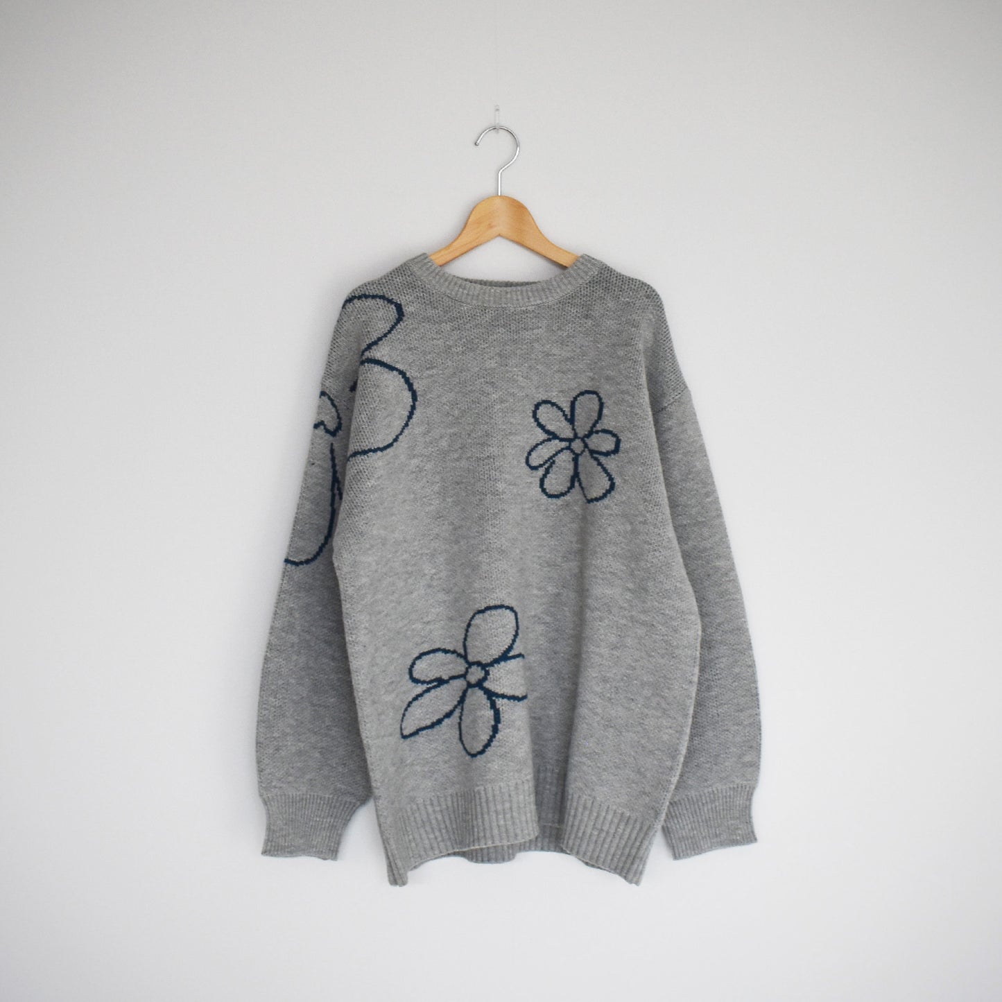 【gleam】フラワージャガードBIGプルオーバー