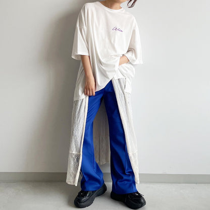 【gleam】ゆるロゴプリント＆刺繍BIGT
