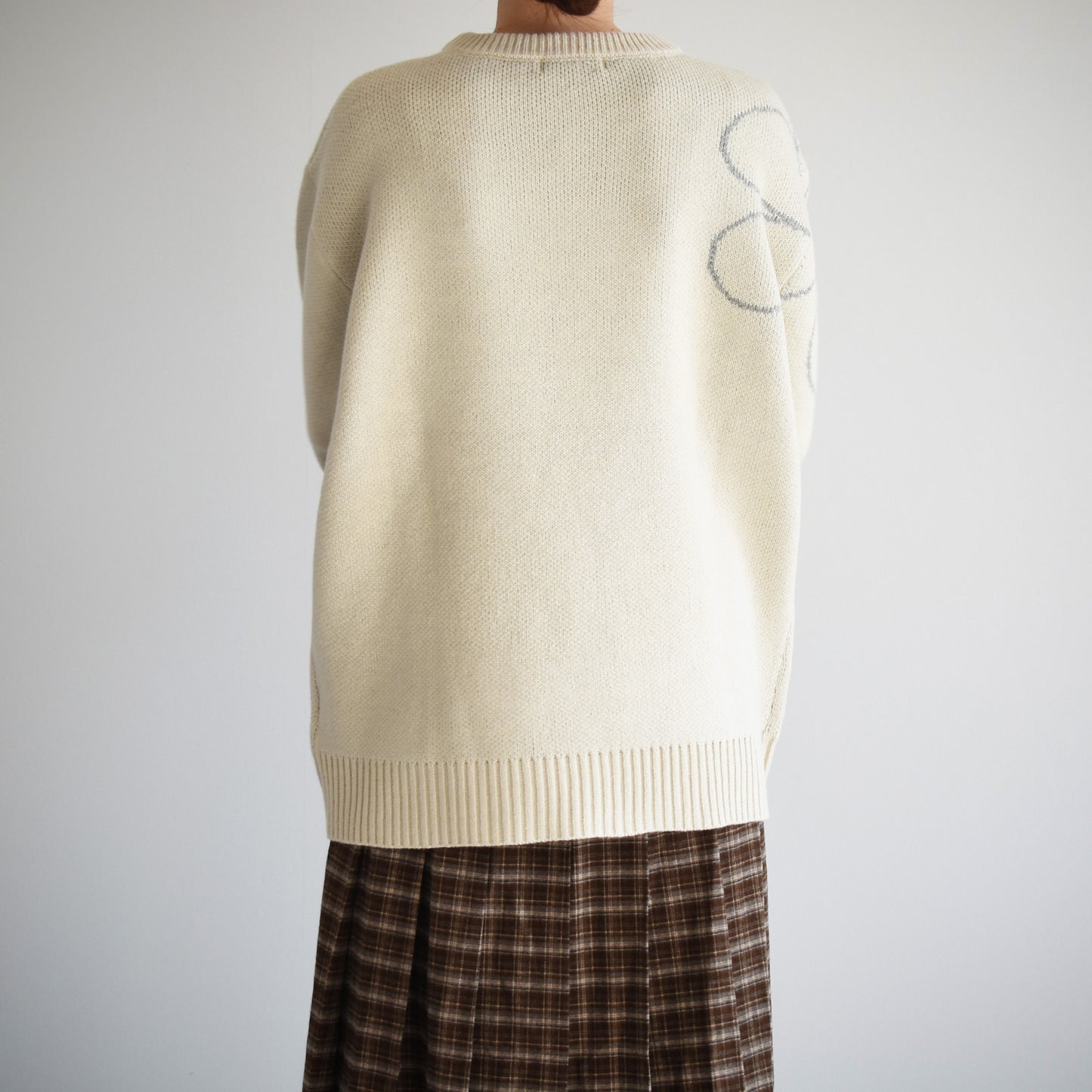 【gleam】フラワージャガードBIGプルオーバー