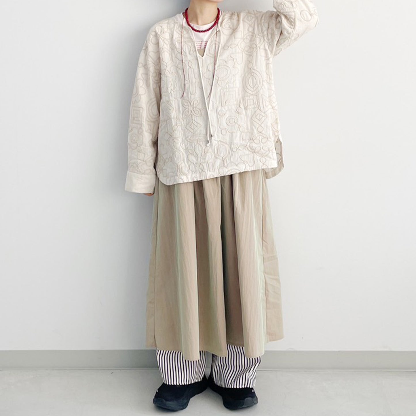 【Zampa Style】スキッパープルオーバー