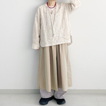 【Zampa Style】スキッパープルオーバー