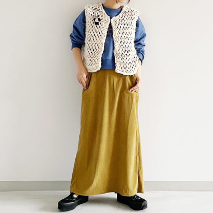 【gleam】フロッキーロゴプリントショートプルオーバー