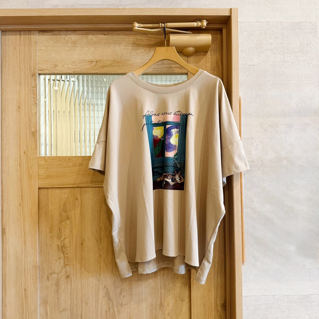 【MAFRAIS】アートプリントTEE