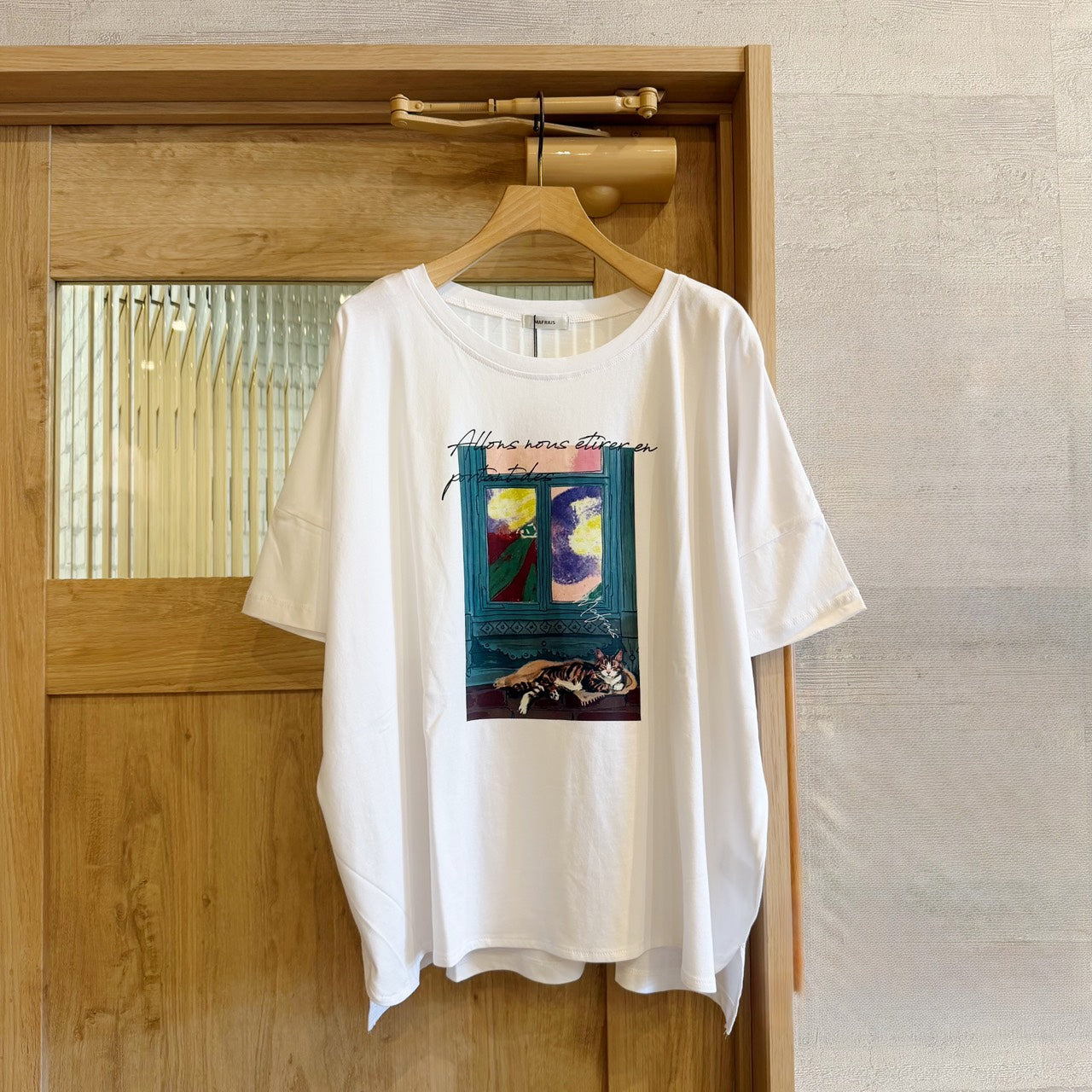 【MAFRAIS】アートプリントTEE